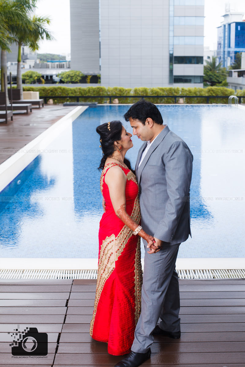 pre wedding romantic shot