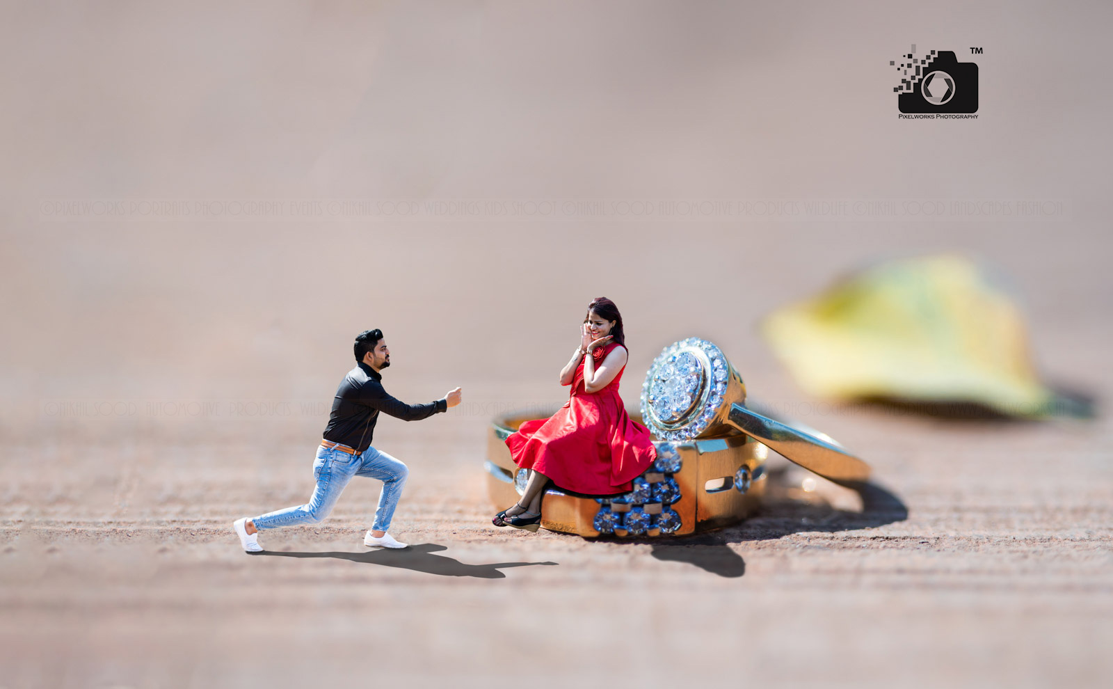 Pre wedding shoot ideas ring proposal