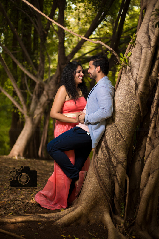 best pre wedding shoot under the tree