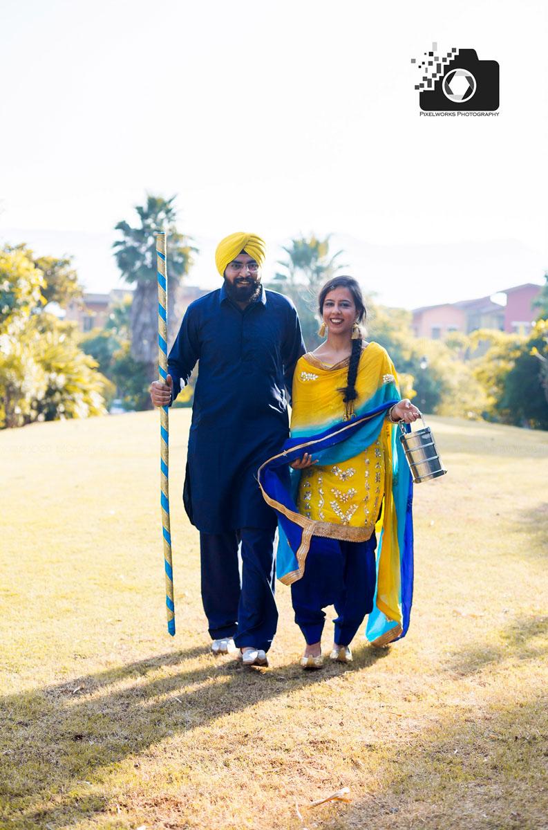 Punjabi pre wedding shoot lath