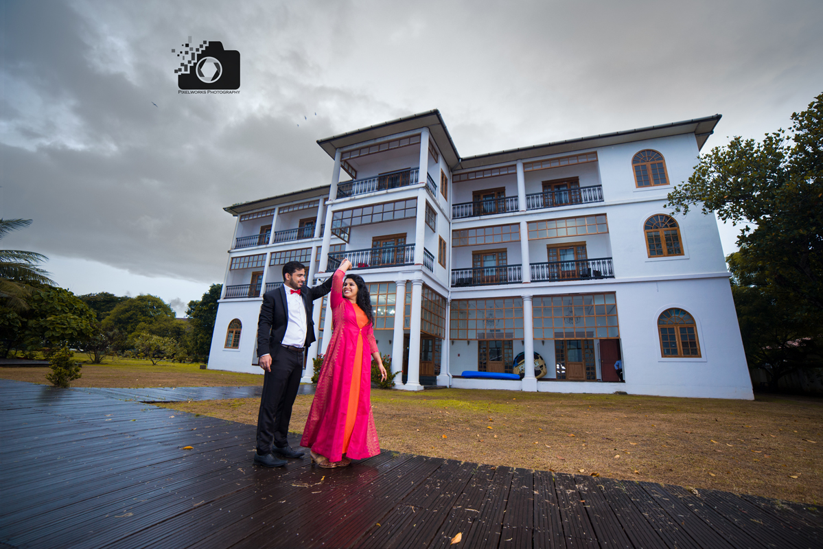 Post wedding shoot Bolgatty palace