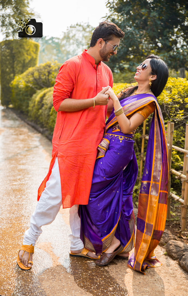 pre wedding shoot dresses navaari saree