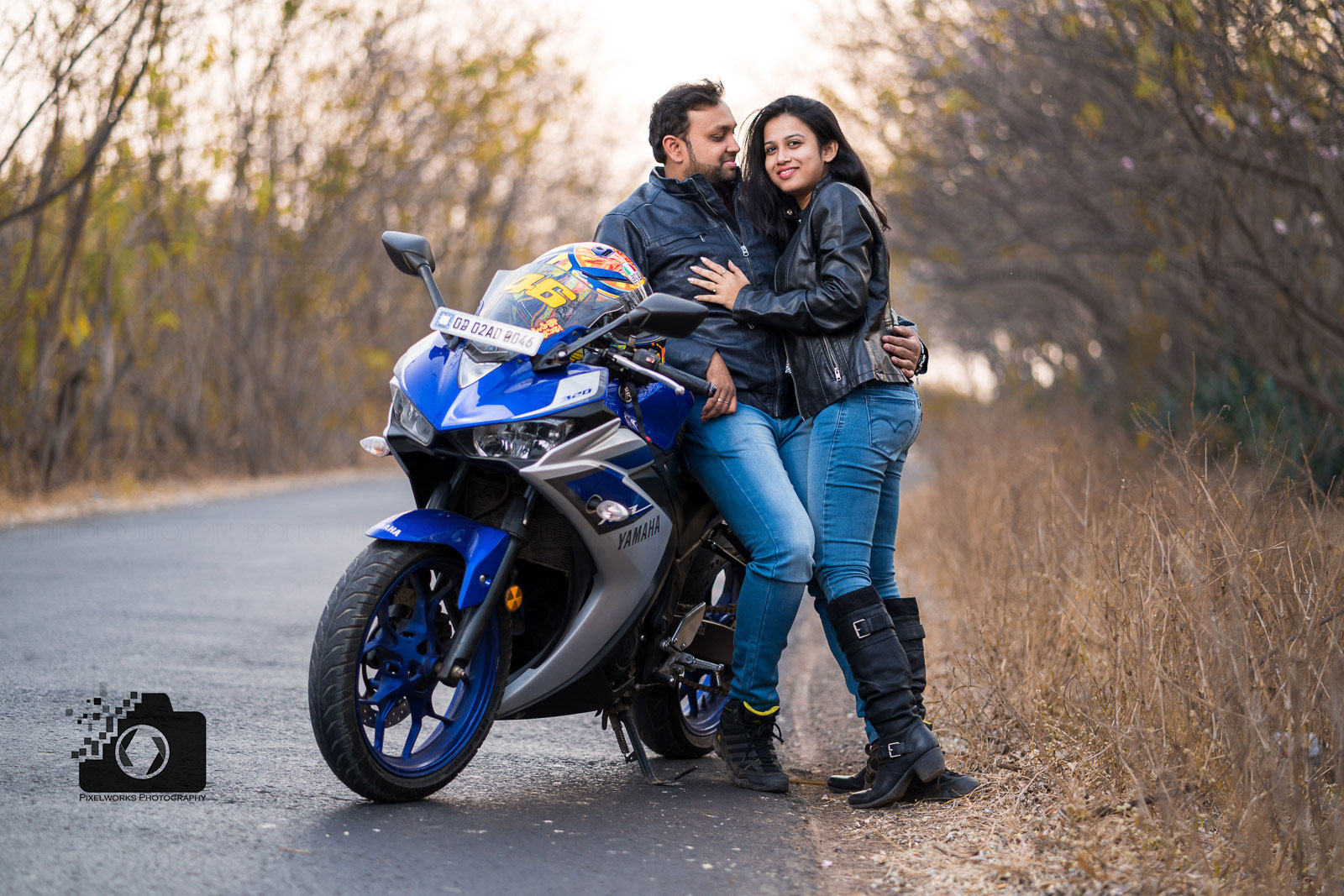 Pre Wedding Bike Photo Shoot A Tale Of Romance And Adventure