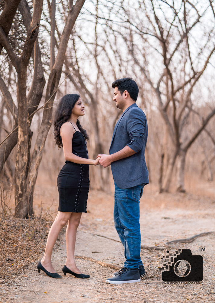 forest pre wedding shoot togetherness 