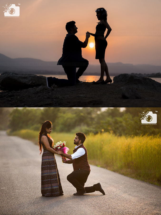 Pre Wedding Shoot Poses propose