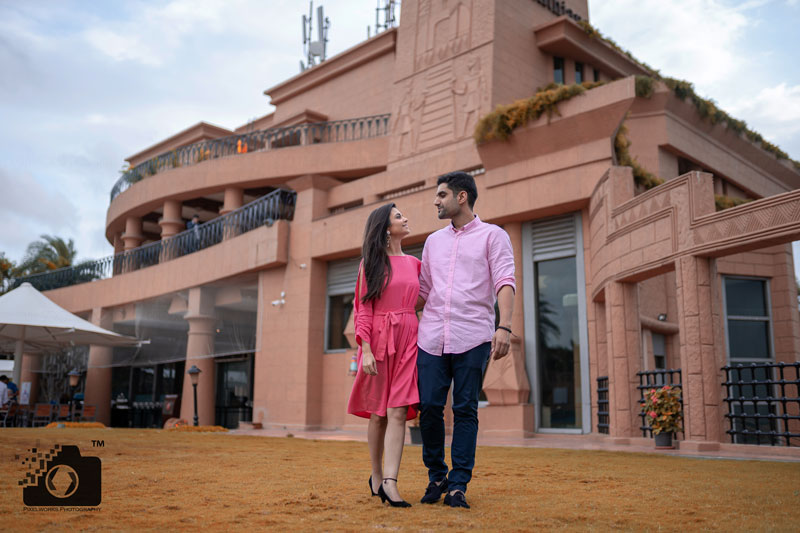 Pre wedding shoot at Corinthians Resort