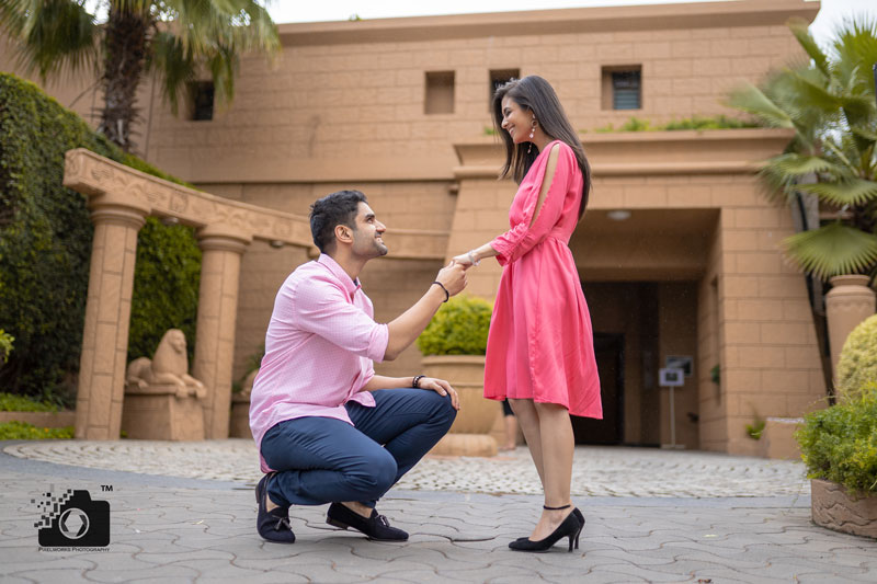 Pre wedding shoot at corinthians proposal