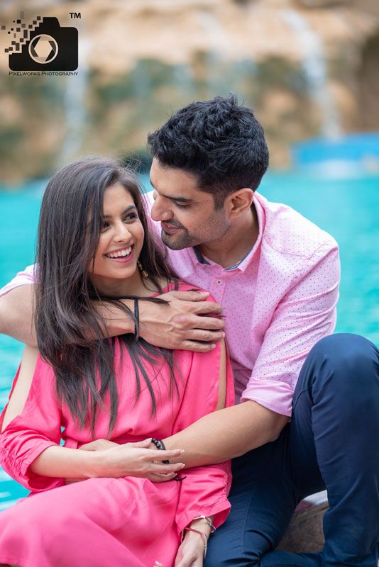 Pre wedding shoot at corinthians pool shot