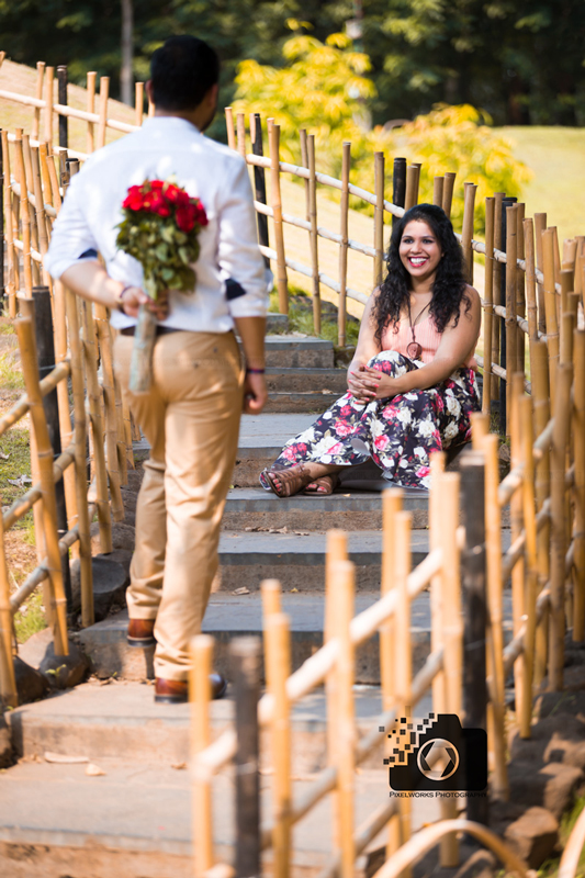 Couple photoshoot the proposal