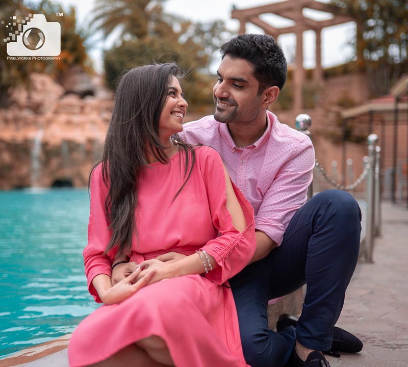 pre wedding shoot dresses pink 