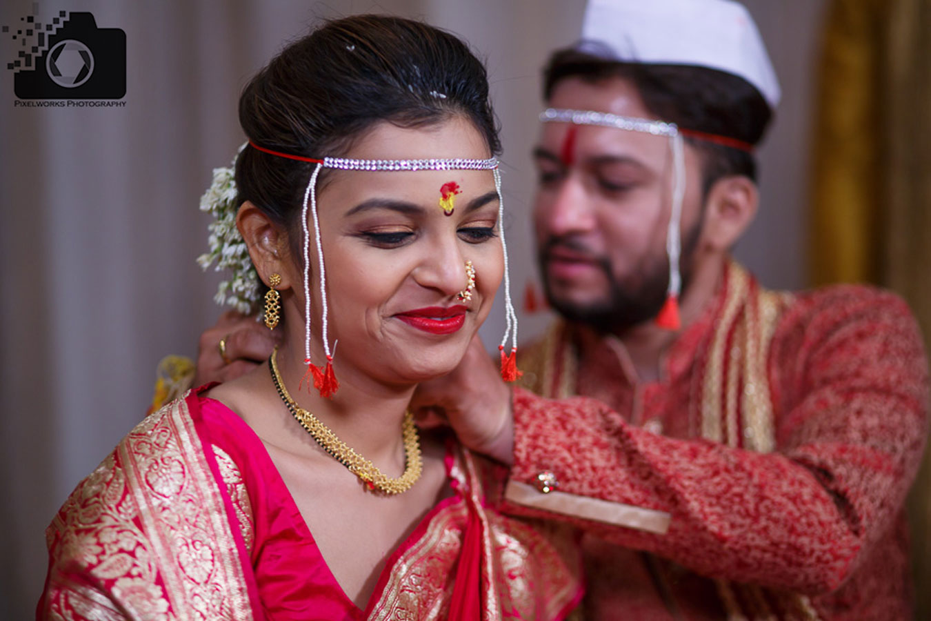 Marathi wedding photographer mangalsutra