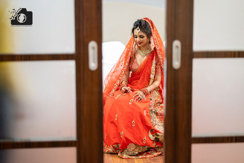 best candid wedding photographer bride sindhi